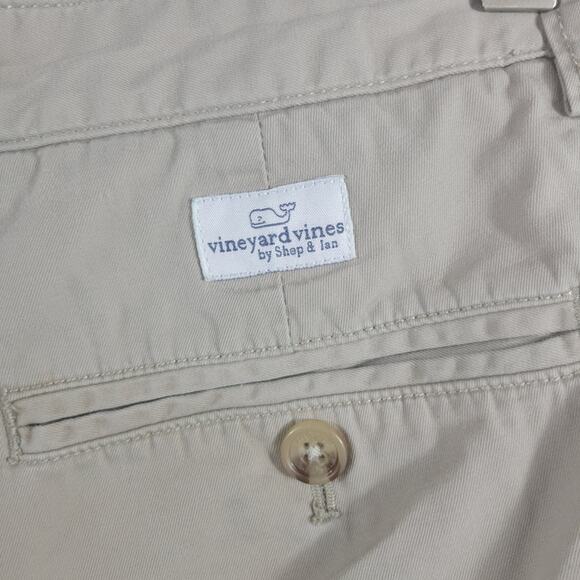 Vineyard Vines Summer Club Shorts 9" Khaki Size 32 - Picture 5 of 9